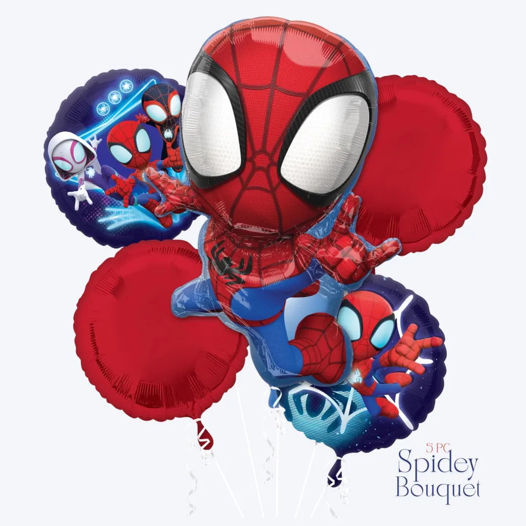 Spidey and Friends Balloons | Spidey Birthday Decorations | Superhero Party Balloons | Kids Super... | Etsy (US)