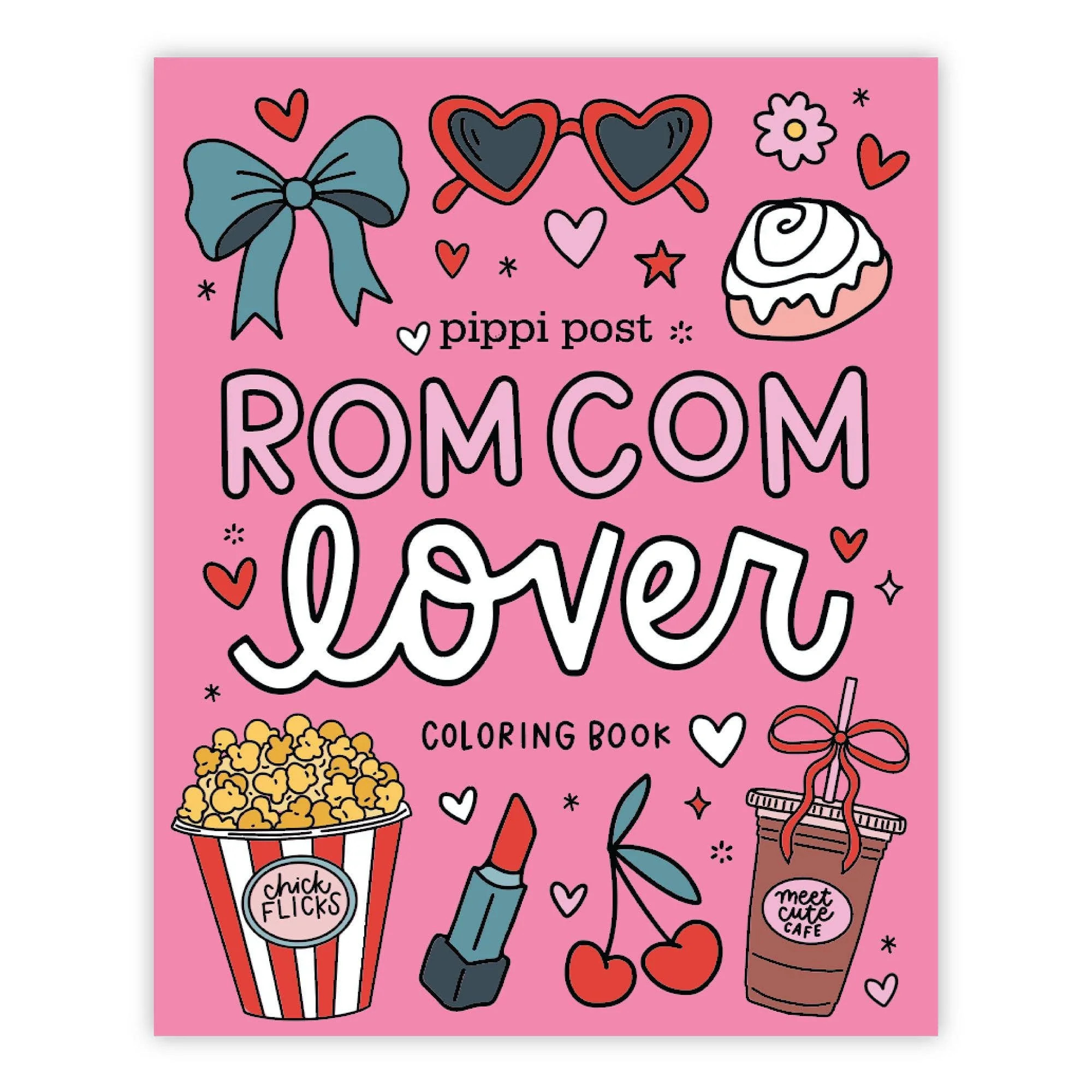 Rom Com Lover Coloring Book | June+Grey