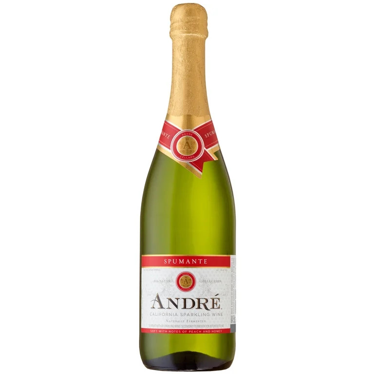 Andre Champagne Spumante Sparkling White Wine, 750ml Bottle | Walmart (US)