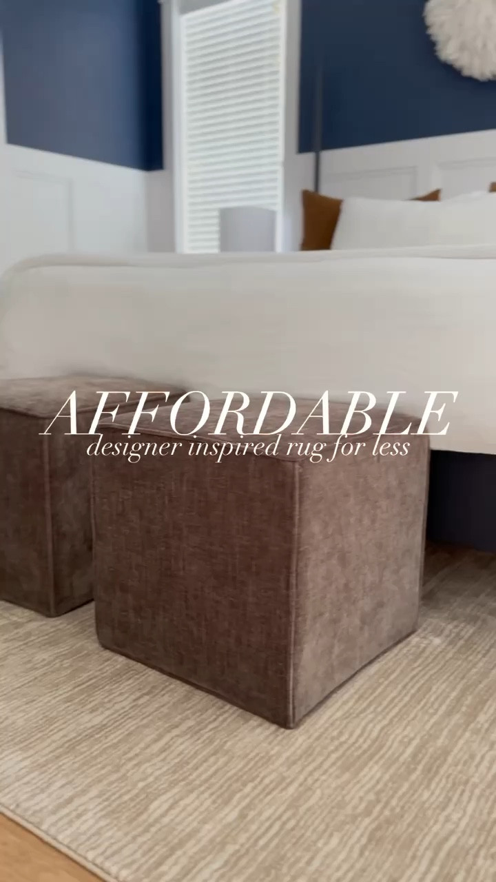 Love this designer inspired rug I purchased for my primary bedroom! It looks so high end but it’s super affordable! 🥰

Amazon, Rug, Home, Console, Amazon Home, Amazon Find, Look for Less, Living Room, Bedroom, Dining, Kitchen, Modern, Restoration Hardware, Arhaus, Pottery Barn, Target, Style, Home Decor, Summer, Fall, New Arrivals, CB2, Anthropologie, Urban Outfitters, Inspo, Inspired, West Elm, Console, Coffee Table, Chair, Pendant, Light, Light fixture, Chandelier, Outdoor, Patio, Porch, Designer, Lookalike, Art, Rattan, Cane, Woven, Mirror, Luxury, Faux Plant, Tree, Frame, Nightstand, Throw, Shelving, Cabinet, End, Ottoman, Table, Moss, Bowl, Candle, Curtains, Drapes, Window, King, Queen, Dining Table, Barstools, Counter Stools, Charcuterie Board, Serving, Rustic, Bedding, Hosting, Vanity, Powder Bath, Lamp, Set, Bench, Ottoman, Faucet, Sofa, Sectional, Crate and Barrel, Neutral, Monochrome, Abstract, Print, Marble, Burl, Oak, Brass, Linen, Upholstered, Slipcover, Olive, Sale, Fluted, Velvet, Credenza, Sideboard, Buffet, Budget Friendly, Affordable, Texture, Vase, Boucle, Stool, Office, Canopy, Frame, Minimalist, MCM, Bedding, Duvet, Looks for Less

#LTKSeasonal #LTKVideo #LTKHome