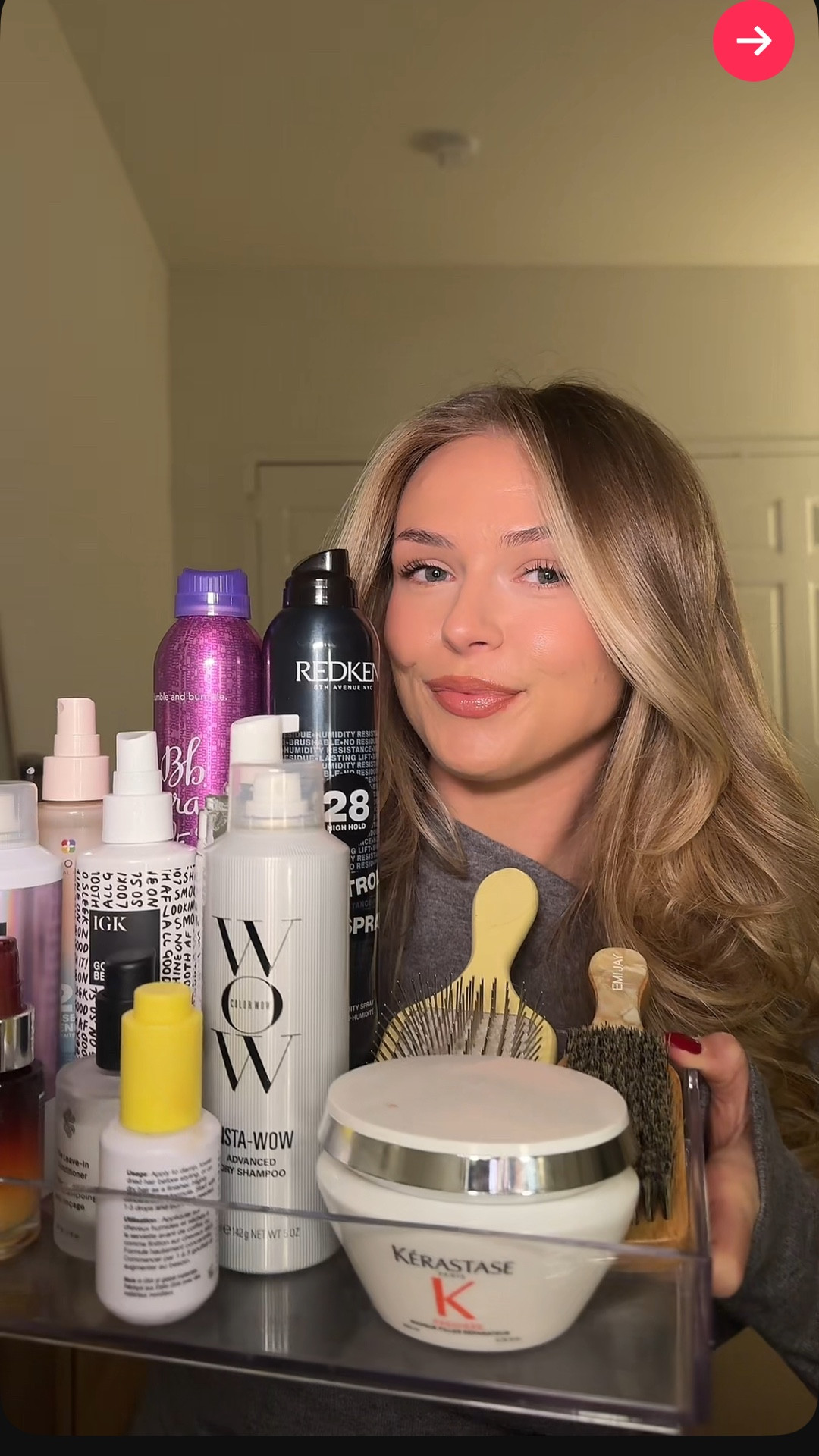 My /025 hair wrapped ~ products I used for my hair this year and loved 🤍