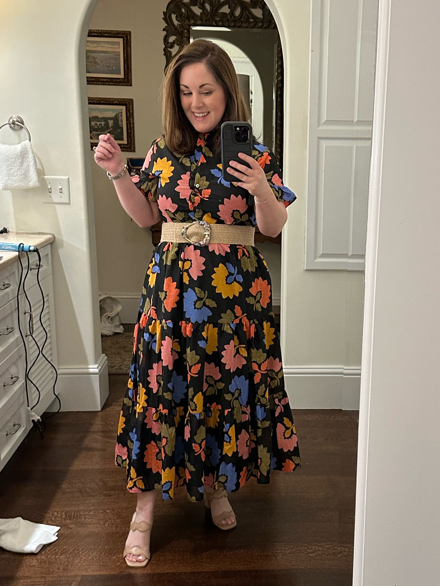 #dress #jmaire #dillards #floraldress #sale #dolcevita #heels #shoes 

#LTKover40 #LTKfindsunder100 #LTKsalealert