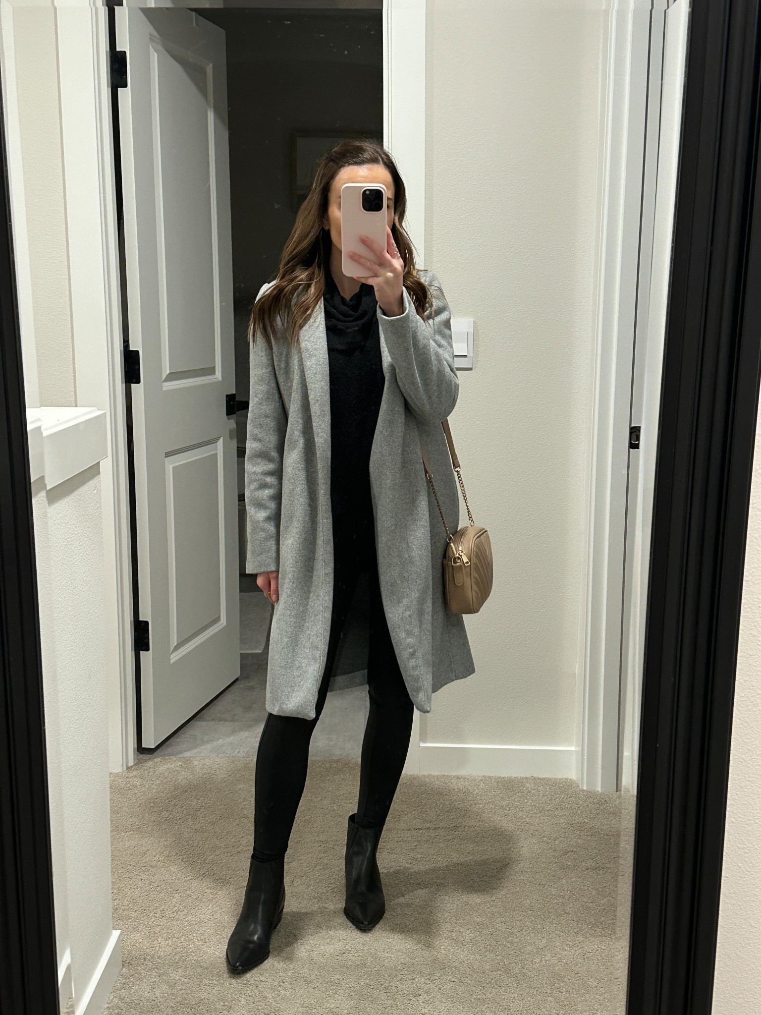 date night ootd // these spanx faux leather leggings are always a staple for me every fall/winter! 

#LTKootd #LTKHoliday #LTKSaleAlert