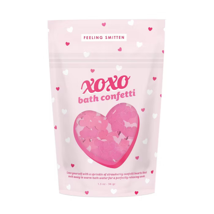 Feeling Smitten Bath Confetti Bath Sprinkles - 2.2oz | Target