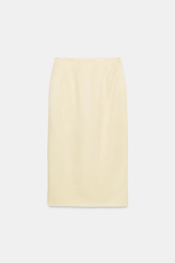 GERADER MIDIROCK ZW COLLECTION | Zara US