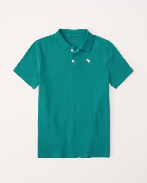 icon pique polo | Abercrombie & Fitch (US)