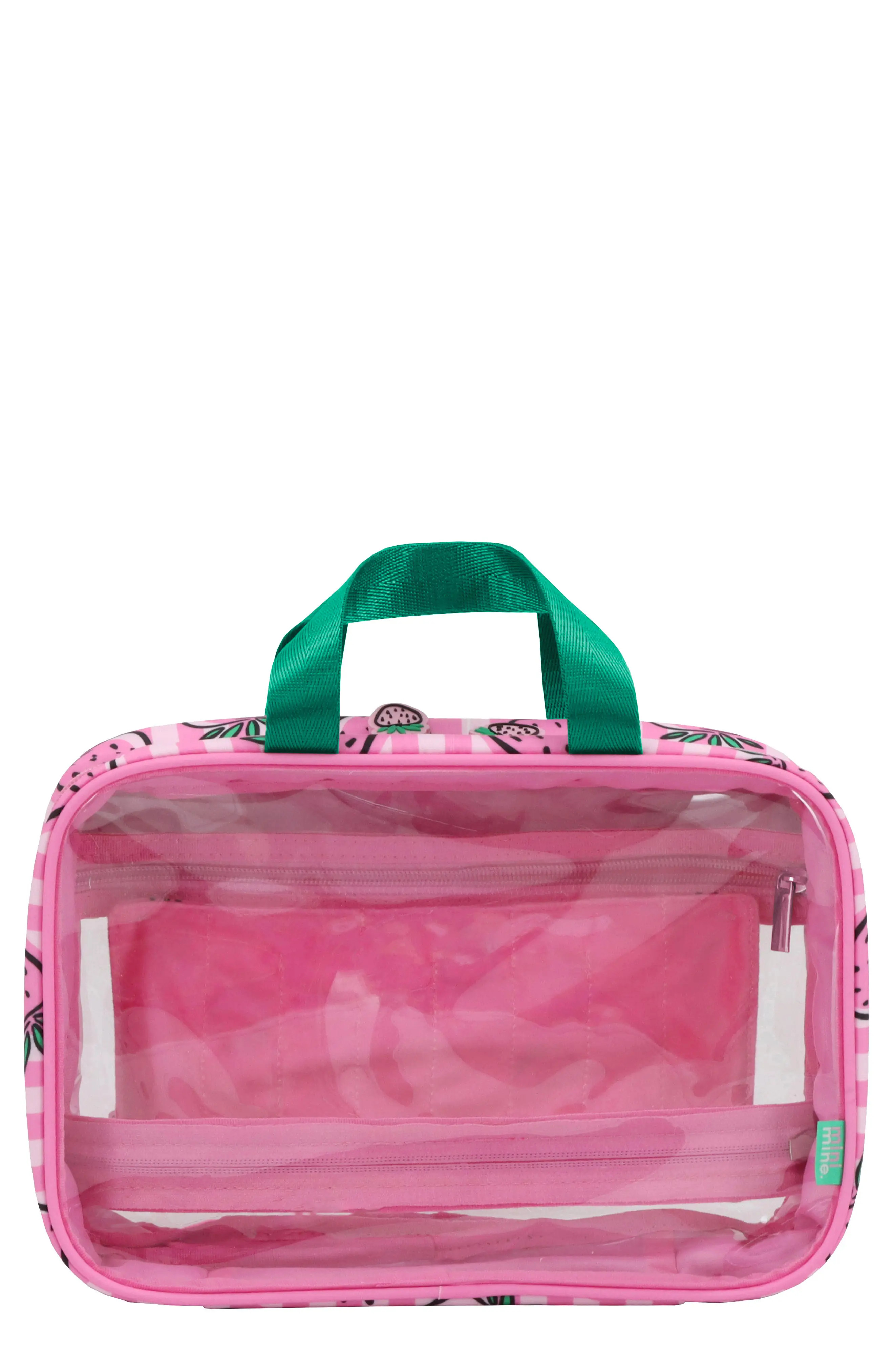 MYTAGALONGS Kids' Mini Madrid Clear Hand Case in Pink/Peach at Nordstrom Rack | Nordstrom Rack