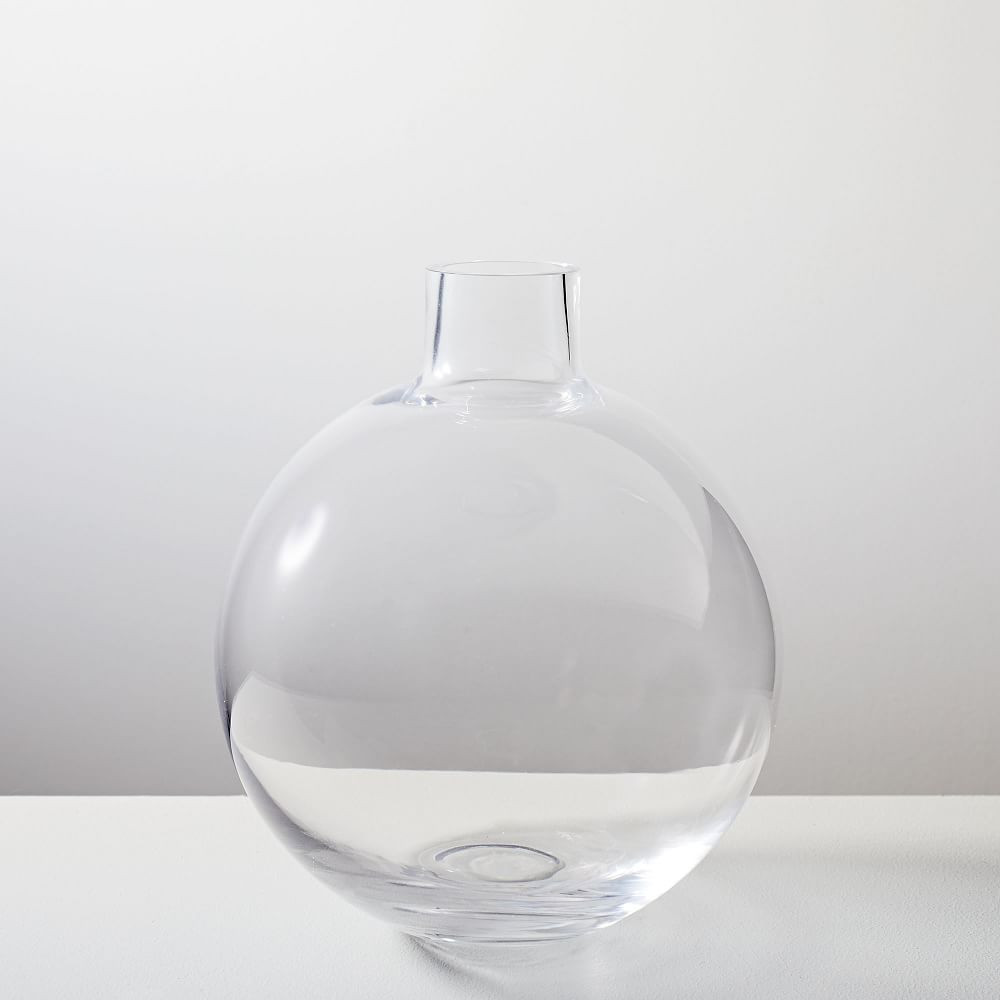 Foundations Glass Vases - Clear | West Elm (US)