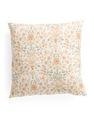 20x20 Washed Printed Cotton Slub Pillow | Throw Pillows | Marshalls | Marshalls
