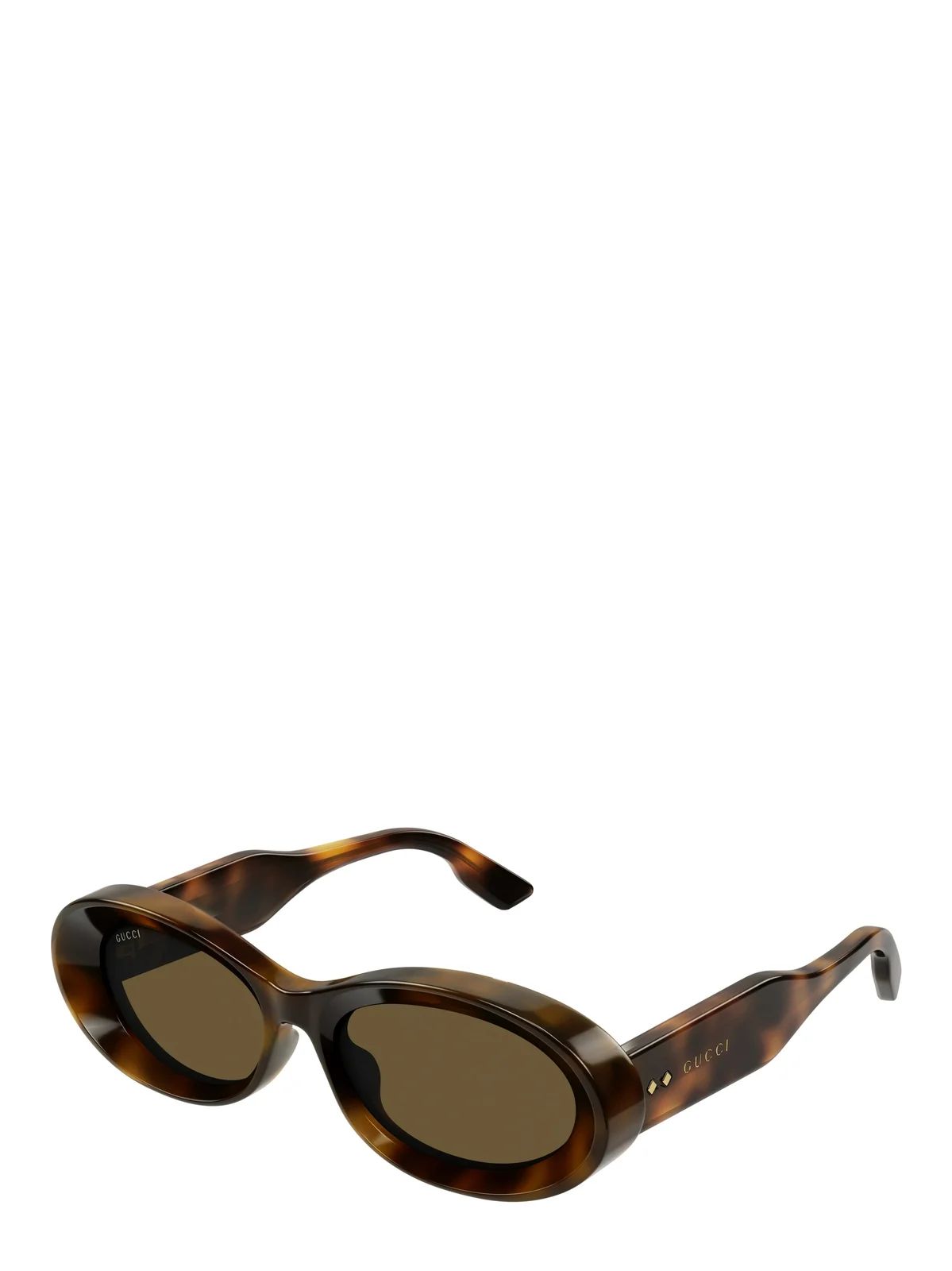 Gucci Eyewear Oval Frame Sunglasses | Cettire Global