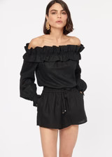 Cala Top Black | CAMI NYC