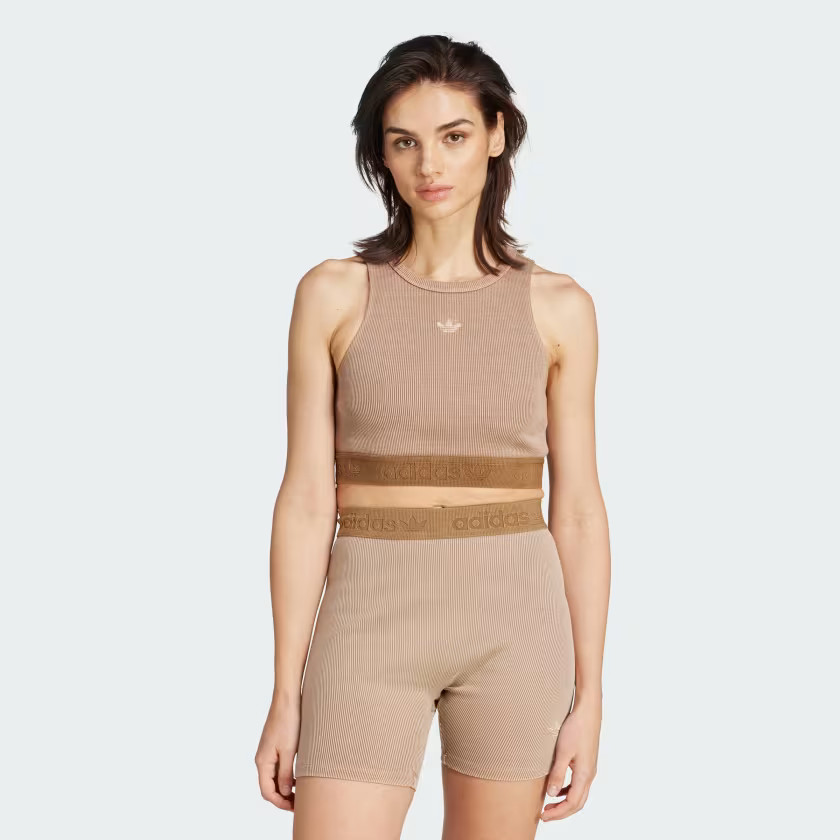 Essentials Rib Bra Top Washed | adidas (US)