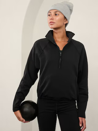 Altitude Fleece Lined 1/2 Zip Sweatshirt | Athleta