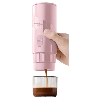 Magnavox 2-in-1 Portable Espresso and Coffee Maker, USB Rechargeable Travel Coffee Machine for Capsules & Ground Coffee, 20-Bar High-Pressure Extracti | Wayfair North America
