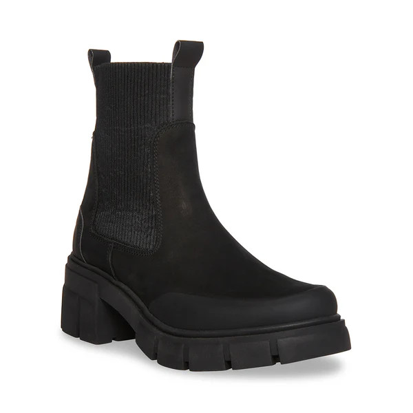 RAYNA BLACK LEATHER | Steve Madden (US)