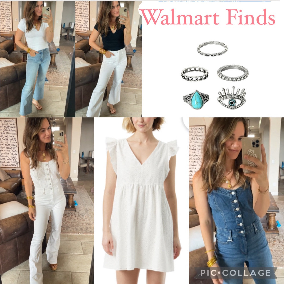 #walmartpartner Like and comment “DENIM JUMPSUIT” to have all links sent directly to your messages: these are giving me designer feels. Can dress them up or down and love the fit  ✨ 
.
#walmartfashion #walmart #walmartfinds #jumpsuit #concertoutfit #countryconcert #summerstyle 

#LTKSaleAlert #LTKStyleTip #LTKFindsUnder50