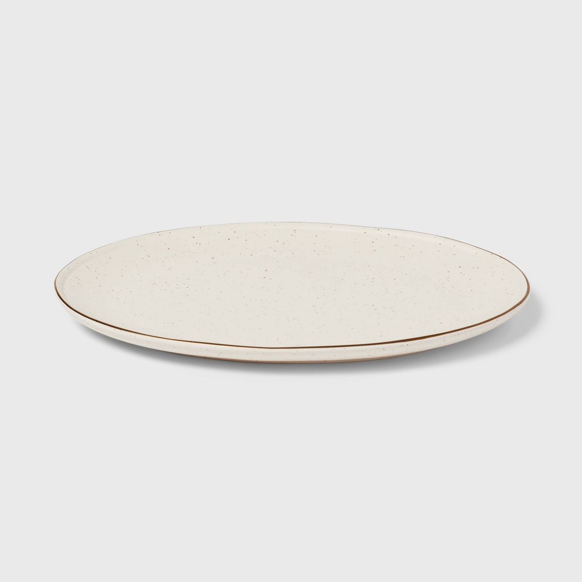 Small Ceramic Serving Platter Ivory - Threshold™ | Target