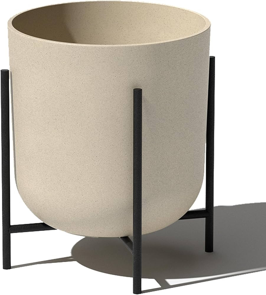 Veradek Mason Series Raised Lima Planter - Round Planter for Patio/Balcony | Plastic-Stone Compos... | Amazon (CA)
