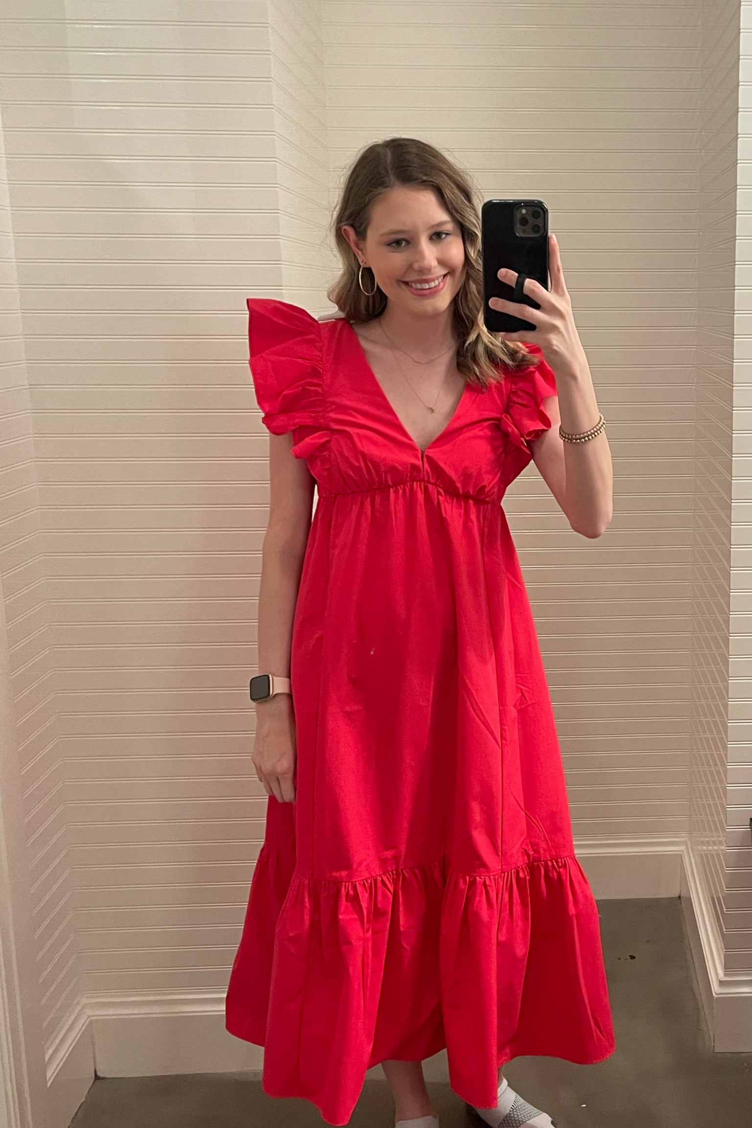 Abercrombie 20% off sale in store + online!
This pink ruffle dress is super cute to wear to a wedding! 
I’m wearing a Small & it is true to size! 

abercrombie, abercrombie sale, wedding guest dress, summer dress, ruffle dress, pink dress 

#LTKSeasonal #LTKwedding #LTKunder100