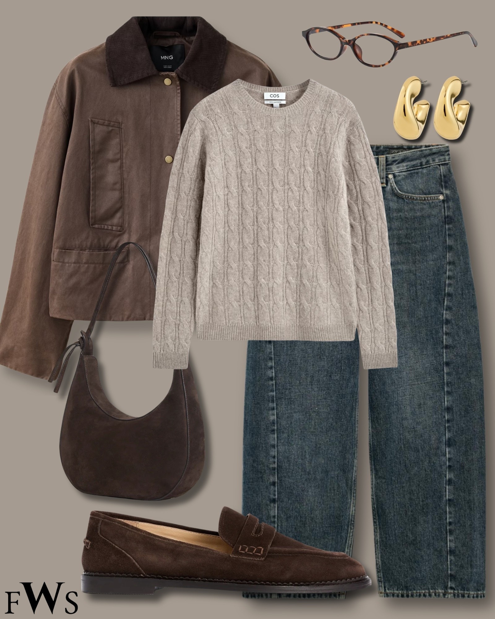 Styling a light jacket for pre-autumn 🍂