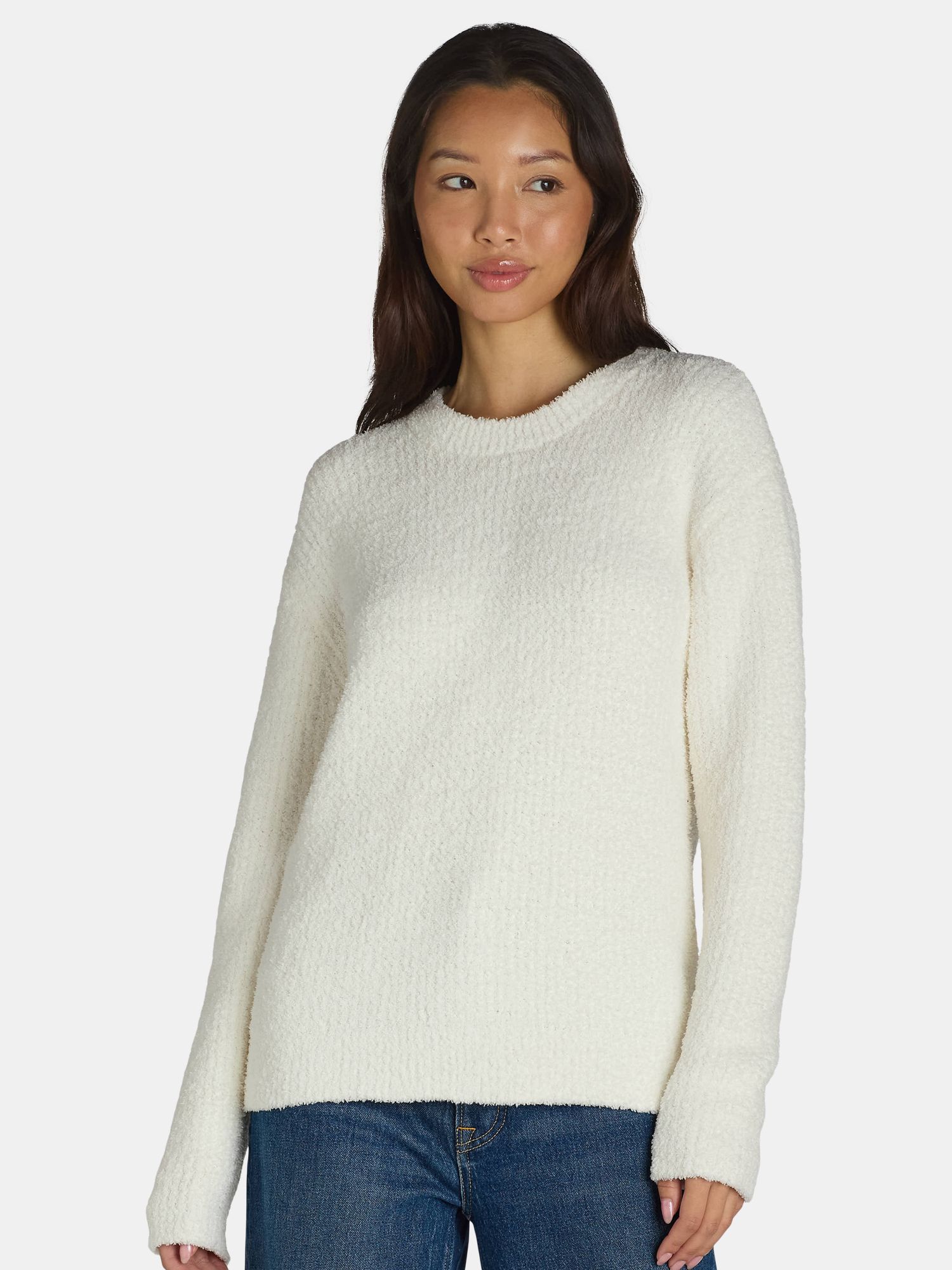 Time and Tru Women's Super Soft Pullover, Size XS-XXXL | Walmart (US)