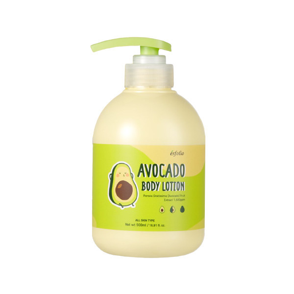 esfolio - Avocado Body Lotion - 500ml | Stylevana