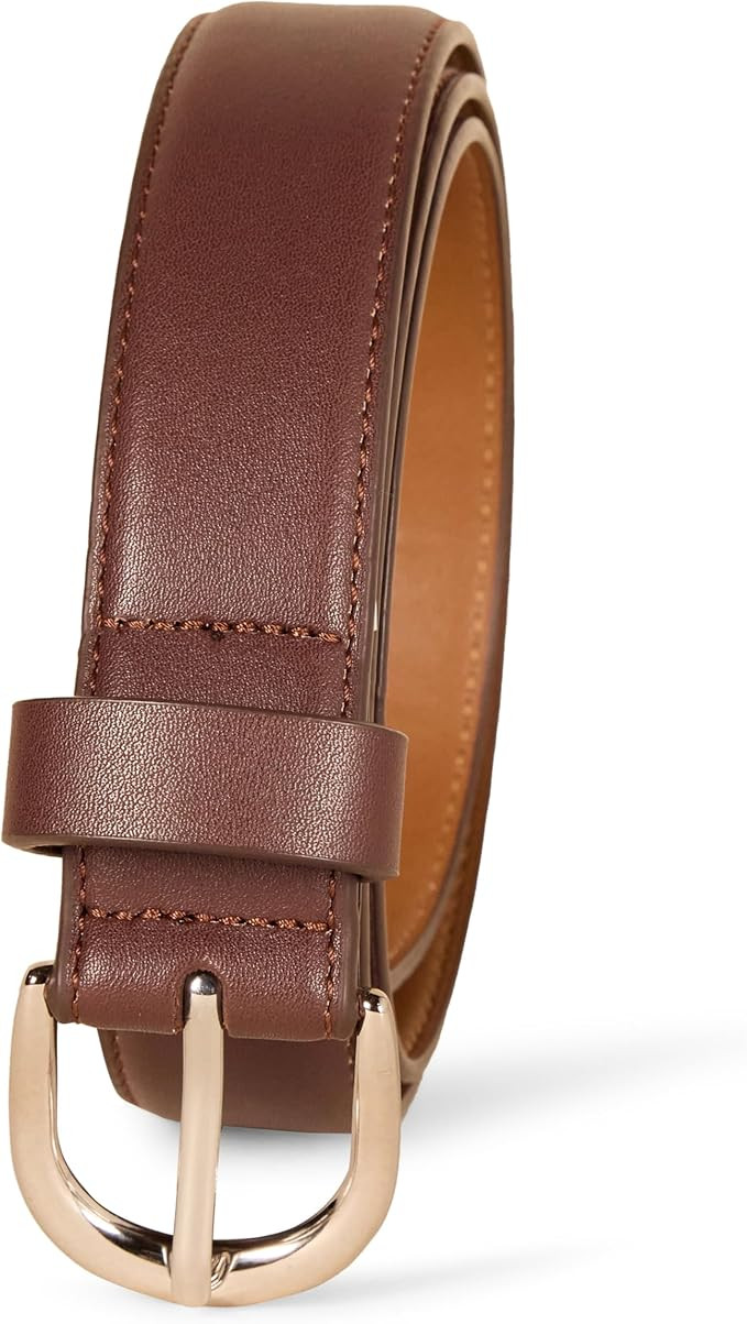 Amazon Essentials Women's Casual Skinny Jean Belt with Single Prong Buckle (Available in Plus Siz... | Amazon (US)