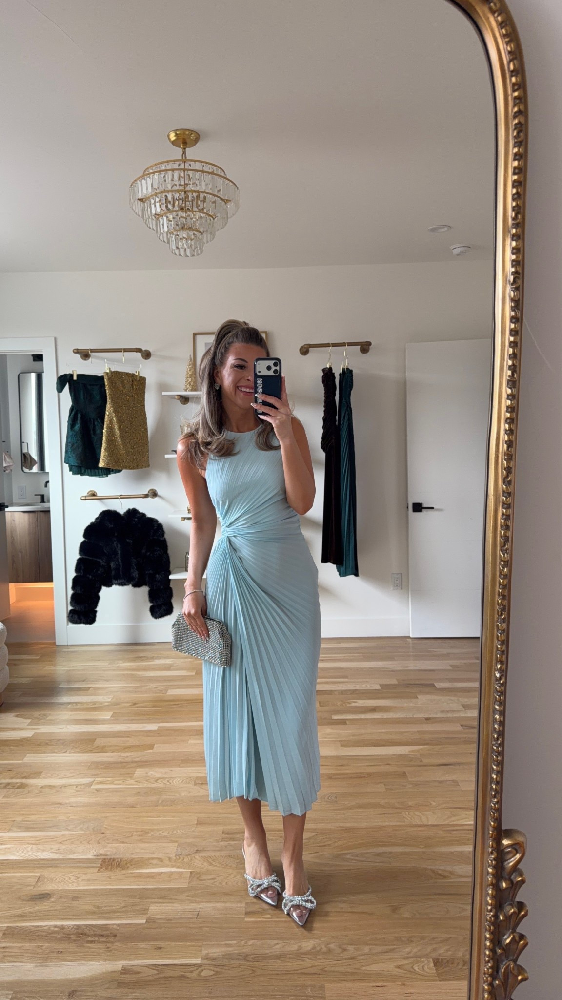 @amazon, #ad, #founditonamazon, #WinterFavorites2025  Amazon winter wedding guest and formal event dresses baby blue pleated midi dress

Wearing my usual smalls/2

Wedding guest
formal event
Black tie
Special occasion
Pleated
Winter event
Holiday party

#LTKSeasonal #LTKHoliday #LTKWedding