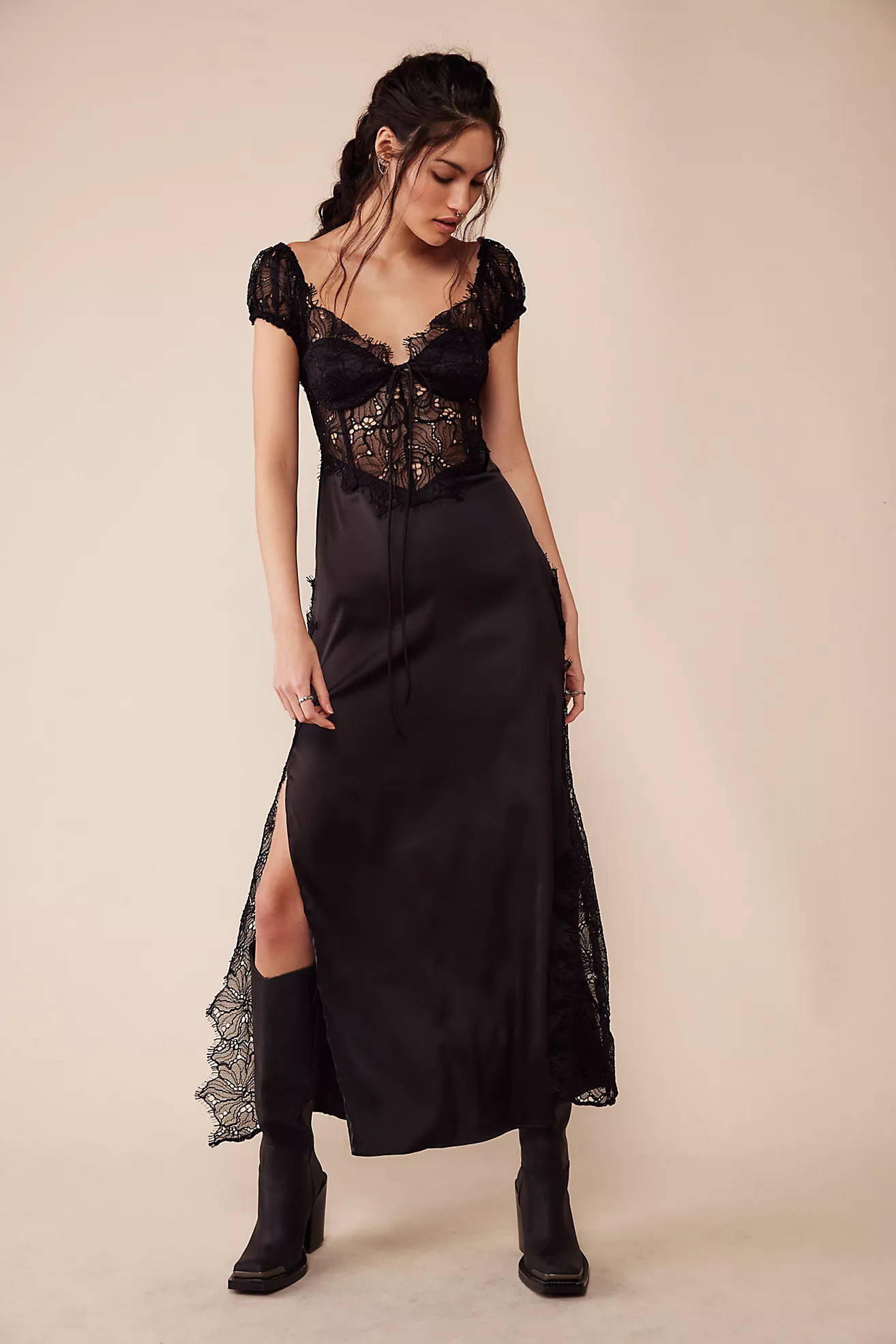 For Love & Lemons Casey Maxi Dress | Free People (Global - UK&FR Excluded)
