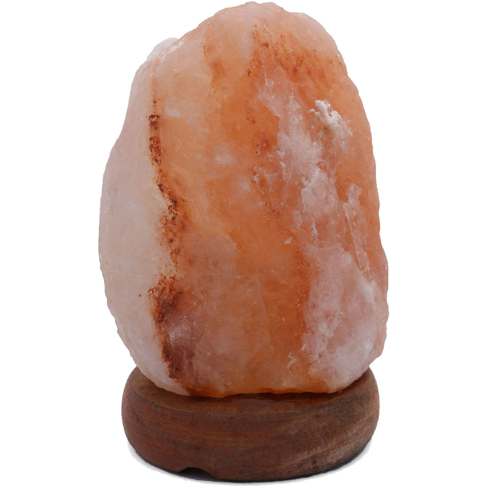 Himalayan Salt Lamp - Natural Hand Carved Himalayan Orange Salt Lamp, 5-7 lbs | Walmart (US)