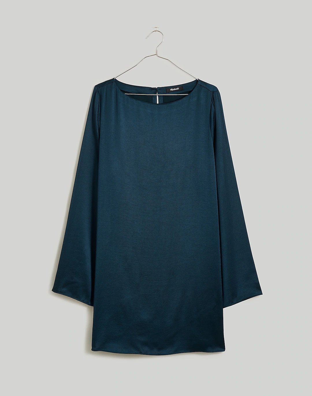 Satin Shift Mini Dress | Madewell