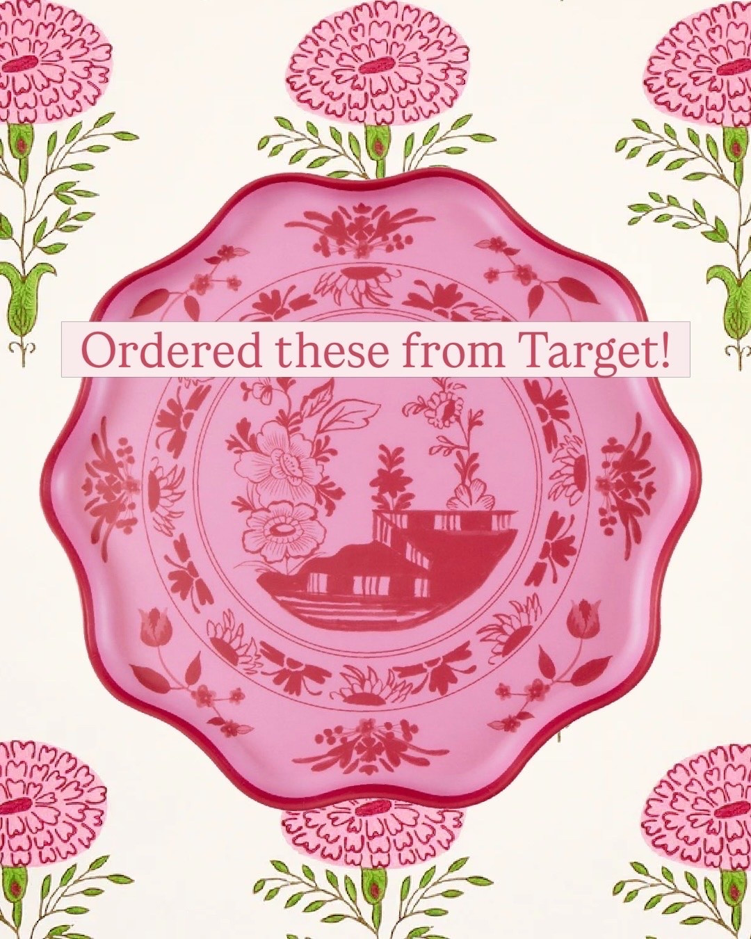 Ginori inspired plates!