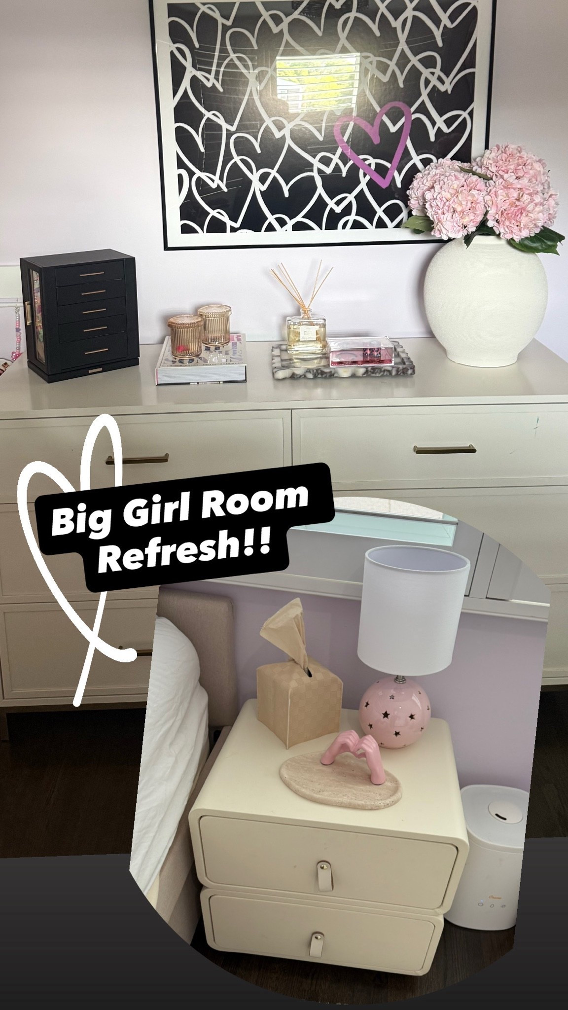 Big girl room refresh!! Dresser and nightstand fit for a 5-year old queen!

#LTKmomlife #LTKHome #LTKKids