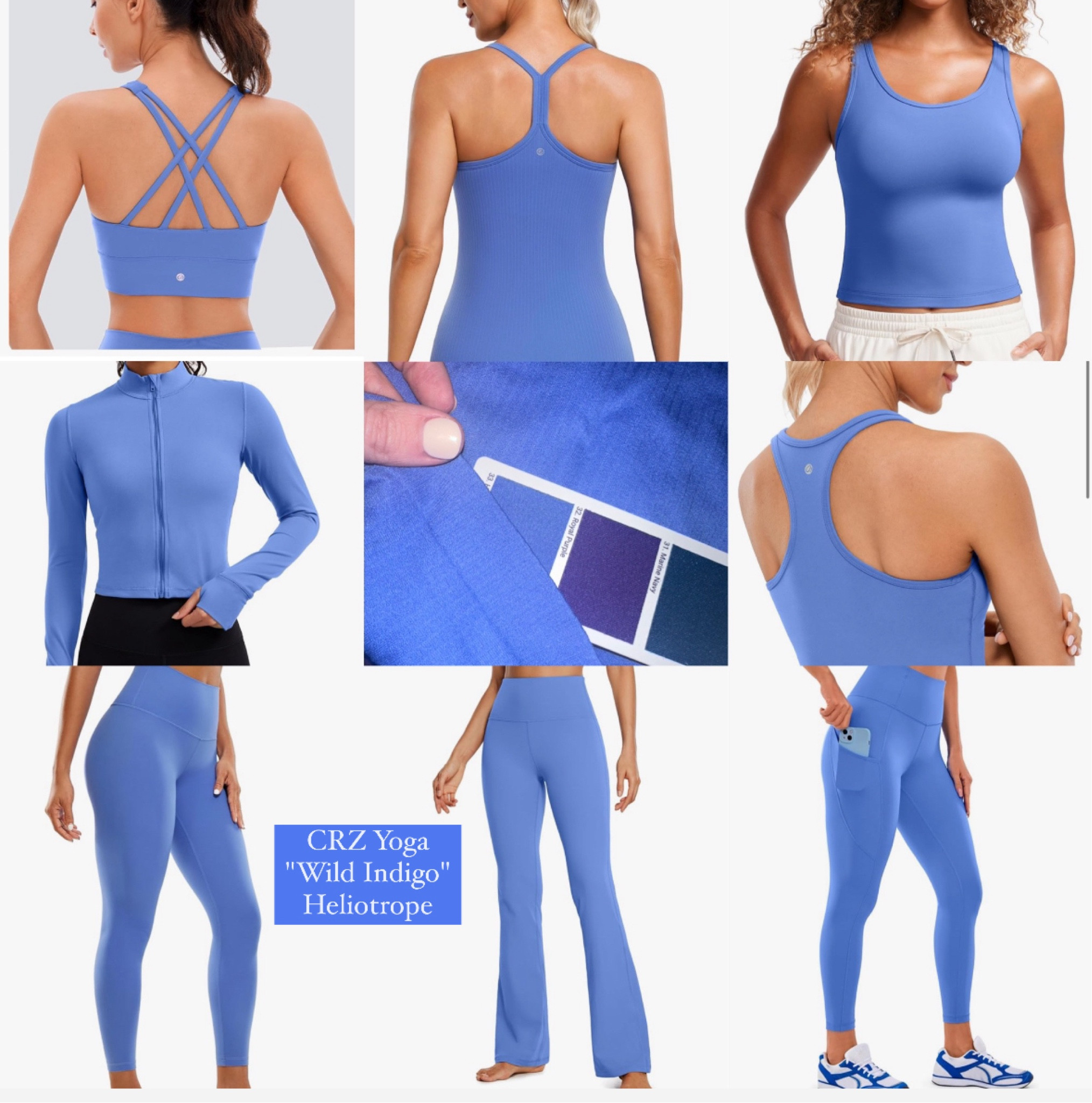 CRZ Yoga - Wild Indigo is Heliotrope

#hocautumn
#hocsummer
#lightspring
#lightsummer
#trueautumn

#LTKActive #LTKfindsunder50 #LTKfitness