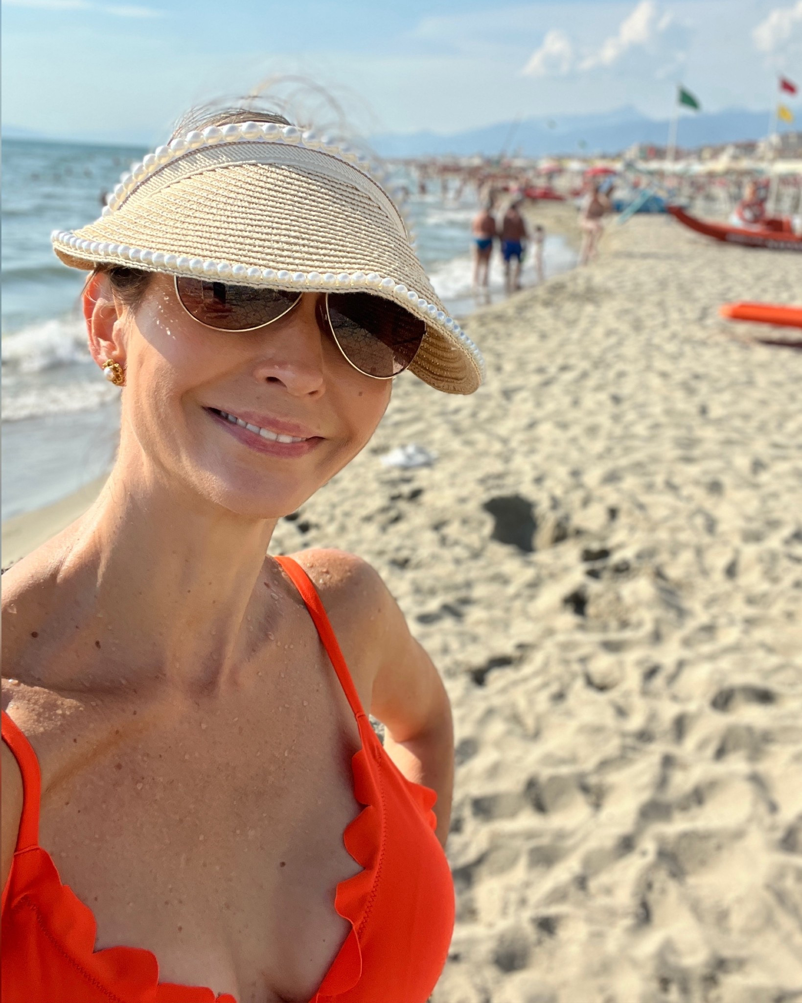 Scalloped one piece swim suite 

#LTKTravel #LTKSwim #LTKSeasonal