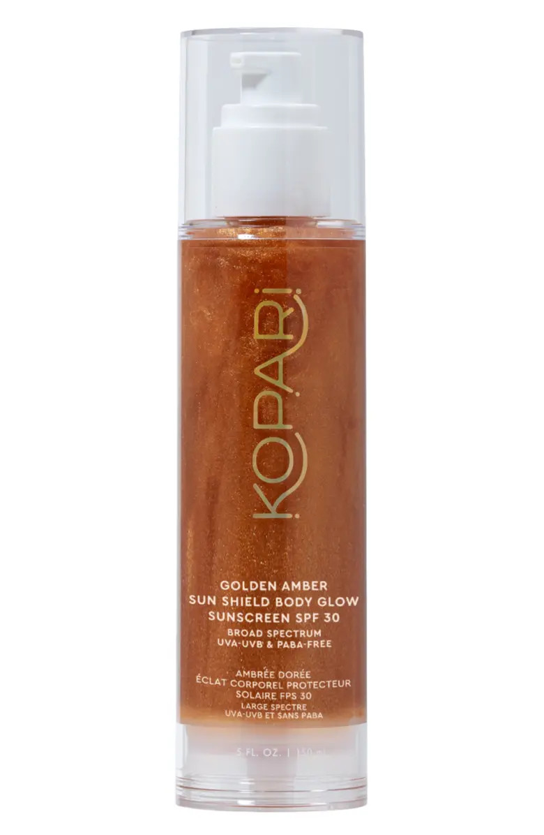 Golden Amber Sun Shield Body Glow Sunscreen SPF 30 | Nordstrom