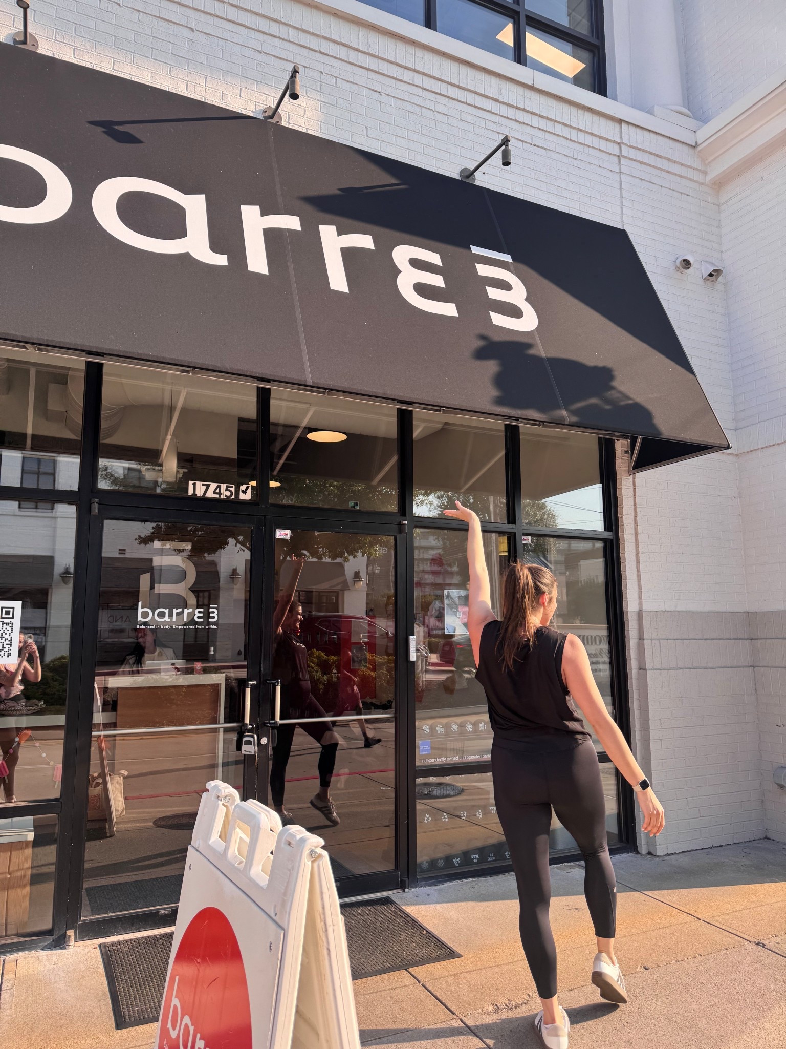 Barre outfit🖤 obsessed with these adidas sneaks -comfy, affordable, and magically stay white!!

#LTKActive #LTKShoeCrush