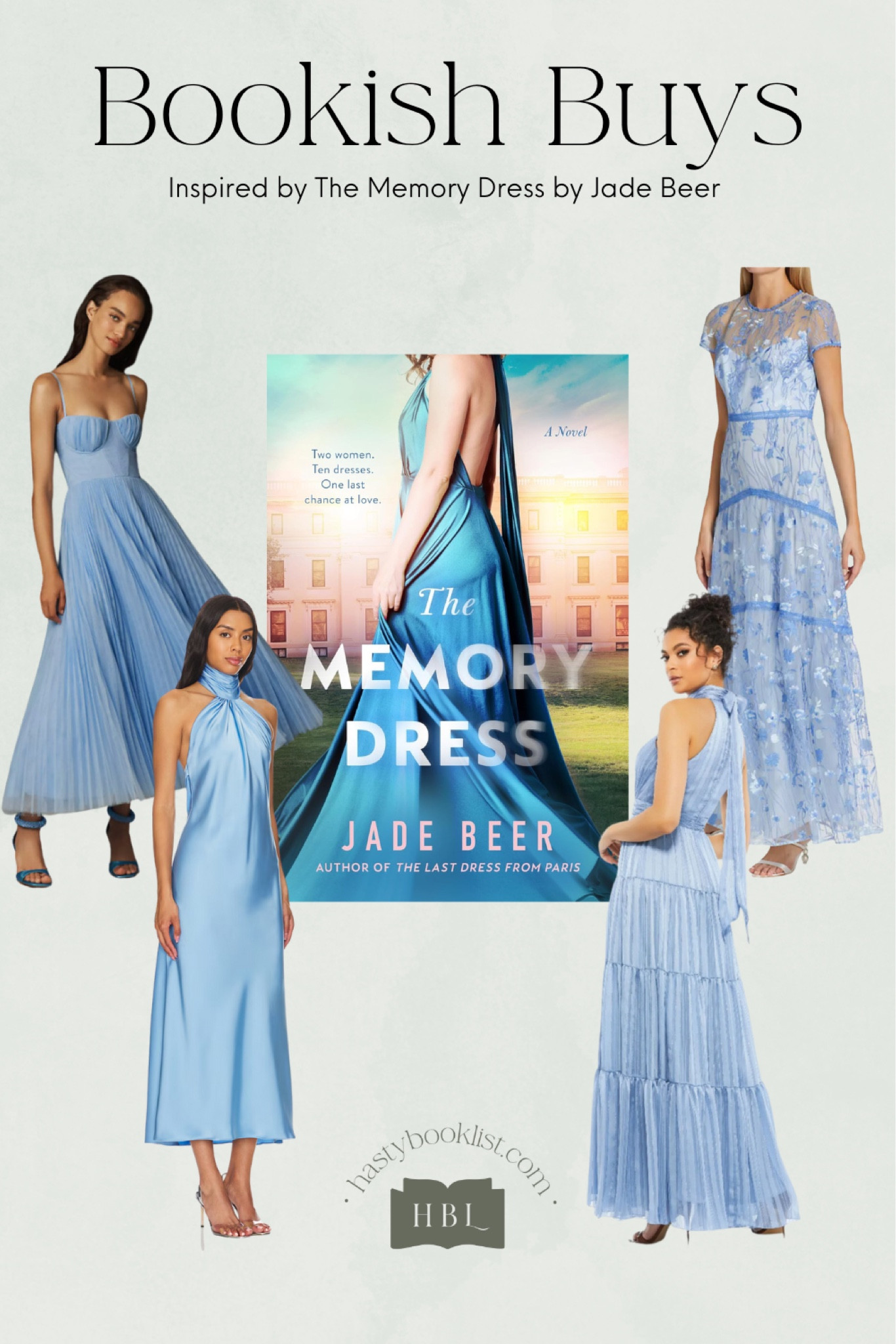 Wearing a formal blue dress inspired by Jayne and Meredith from The Memory Dress by Jade Beer just might be the key to feeling like the main character in your own life. A deep blue gown, elegant and timeless, embodies Jayne’s quiet resilience and Meredith’s poise under pressure. The color blue symbolizes trust, loyalty, and calm—qualities both women exude as they navigate mystery, memory, and unexpected connections. Just as Jayne steps into a new world of discovery and Meredith sews her way through a life of elegance and hidden desires, wearing a stunning blue dress allows you to embrace your own strength and grace. This formal look mirrors the courage required to face life’s uncertainties, while channeling the sophistication and history tied to Meredith’s couture masterpiece from Princess Diana. With every step, you’ll feel empowered, ready to tackle the unknown with style and confidence.

#LTKWedding #LTKStyleTip #LTKHoliday