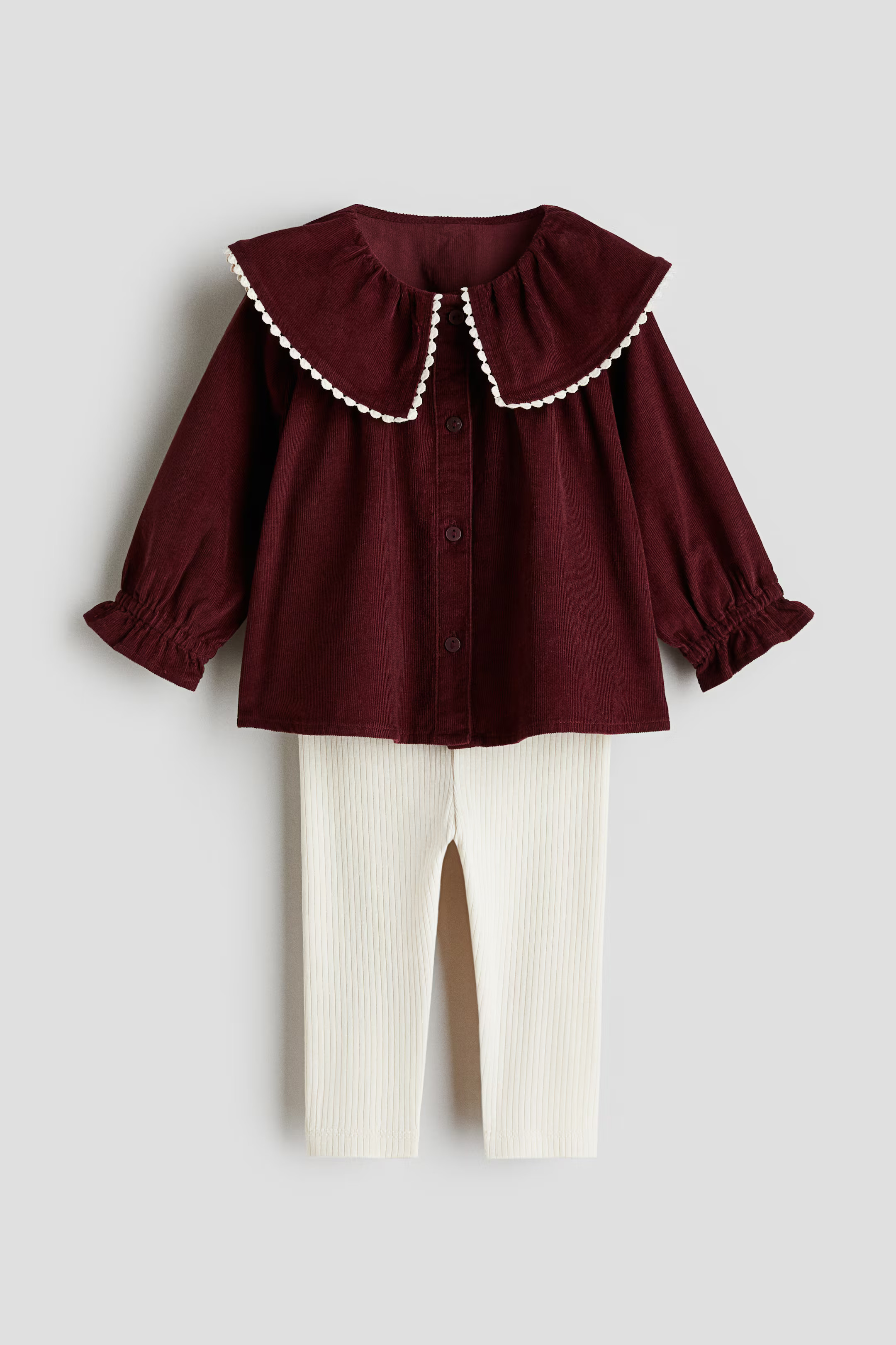 2-piece Blouse and Leggings Set | H&M (US + CA)