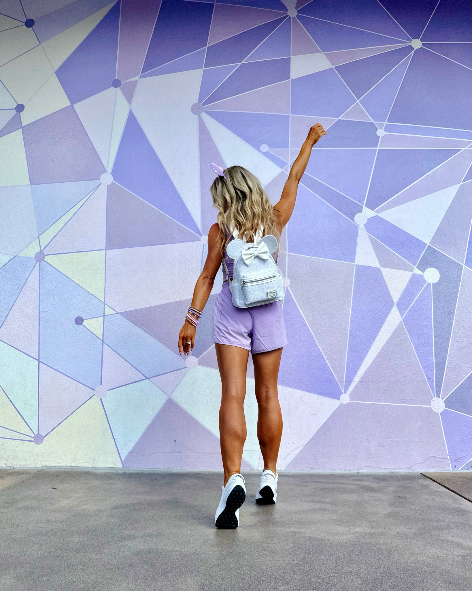 Disney World Outfit Inspo 🏰✨ This purple activewear outfit is cute + comfortable for a day at Disney! 

Disney World outfit, Disneyland outfit, Disney park outfit, Disney bonding, Cinderella outfit, disney princess outfit, sleeping beauty outfit, princess jasmine, rapunzel outfit, tangled outfit, aurora outfit, Ariel outfit, magic kingdom outfit, Epcot outfit, animal kingdom outfit, Hollywood studios outfit, activewear outfit, Disney theme, purple onesie, purple romper, purple tennis dress, purple tennis outfit, purple activewear outfit, light purple outfit, travel outfit, athleisure outfit, purple runsie, free people, purple shorts, purple activewear shorts, Lululemon, align tank, purple activewear outfit, purple tank top, purple sports bra, purple skort, purple skirt, purple tennis skirt, purple activewear skirt, white backpack, white belt bag, Disney belt bag, Disney backpack, lounge fly, Minnie Mouse ears headband, rapunzel ears, purple headband, purple ears, sparkle ears, pink ears, Disney ears, Nike sneakers, white glitter bag, backpack, Disney trip essentials, pink activewear, light purple outfit, athleisure wear, athleisure outfit, white backpack, white sequin backpack, loungefly, Disney wedding, Disney bride, Disney bachelorette, Disney princess theme, Disney engagement pictures, bridal backpack, bridal bag


#LTKTravel #LTKStyleTip #LTKActive