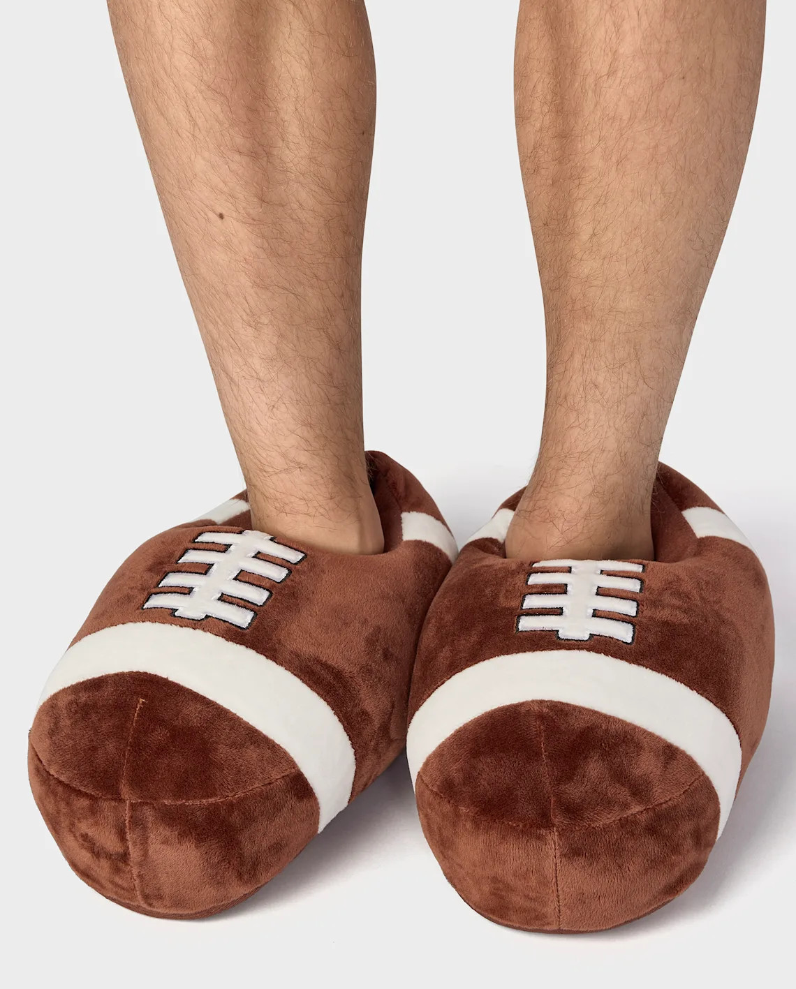 Adult Matching Family Football Slippers - brown | The Children's Place