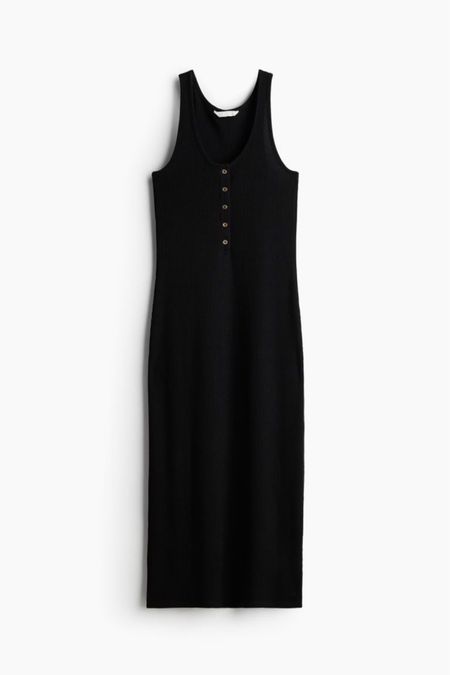 Casual black midi dress 

#LTKSeasonal #LTKfindsunder50 #LTKstyletip