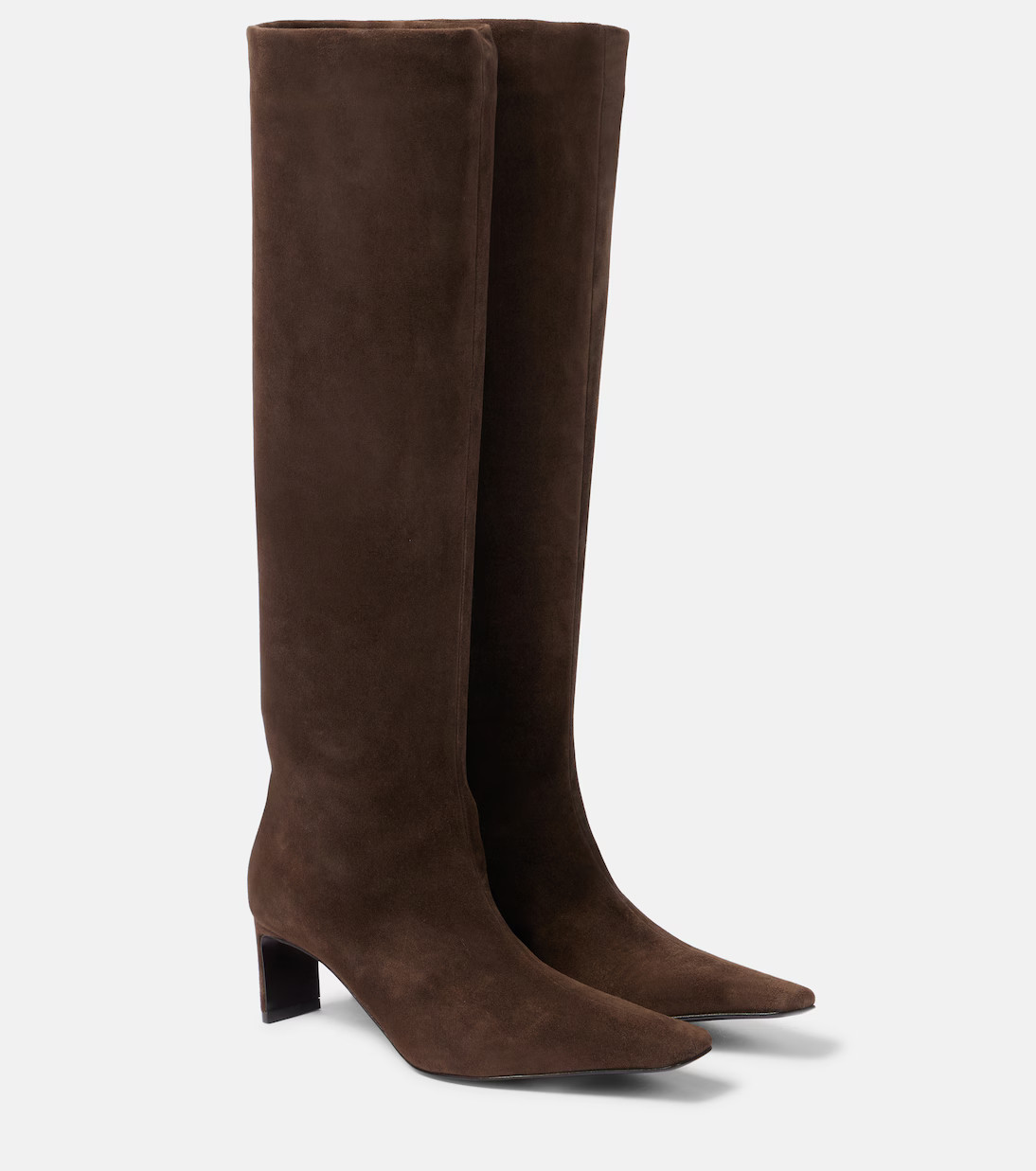 Ona 55 suede knee-high boots | Mytheresa (UK)