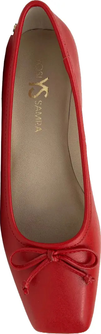 Yosi Samra Cara Square Toe Ballet Flat (Women) | Nordstrom | Nordstrom