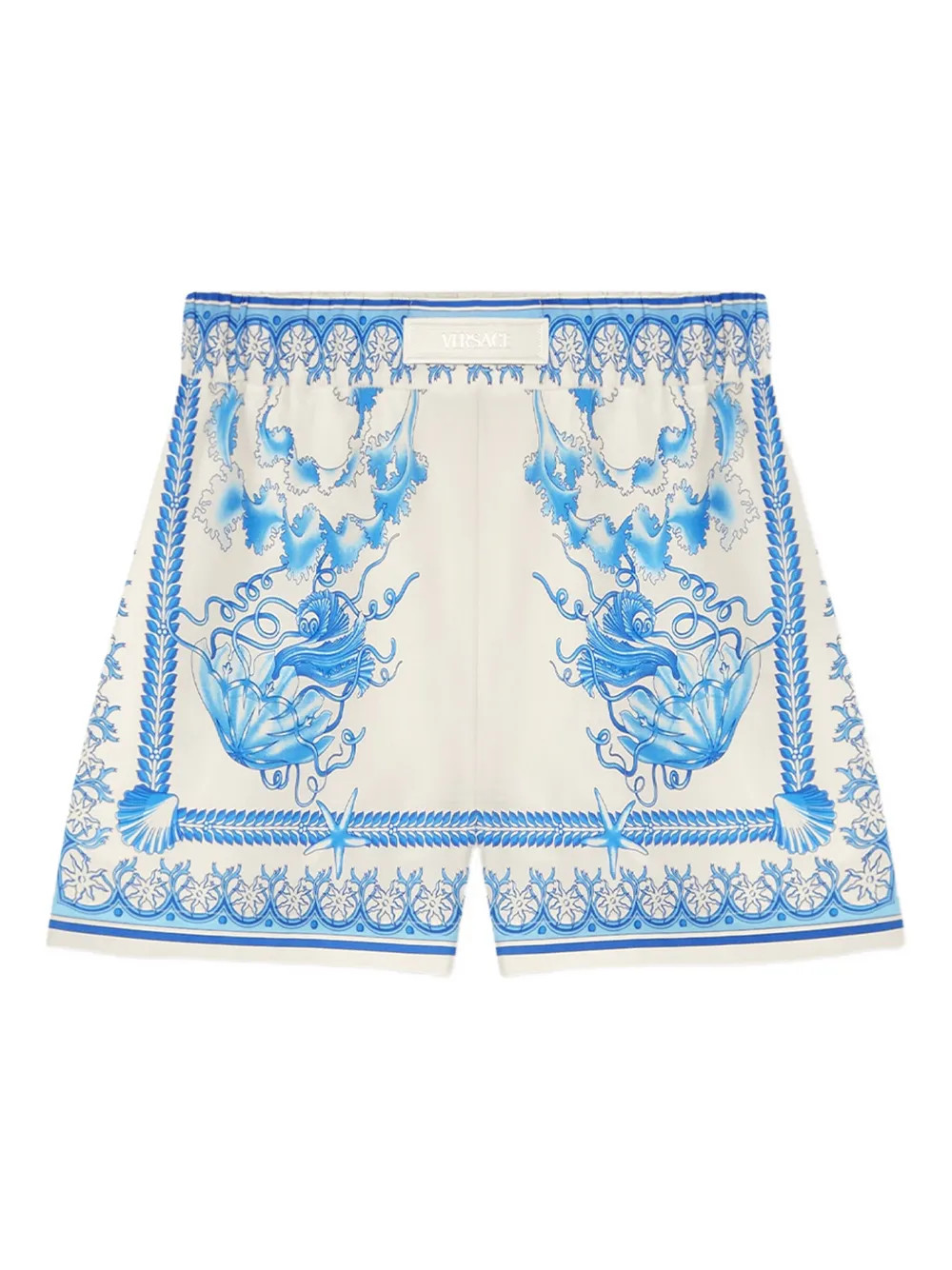 Underwater Barocco cotton shorts | Farfetch Global