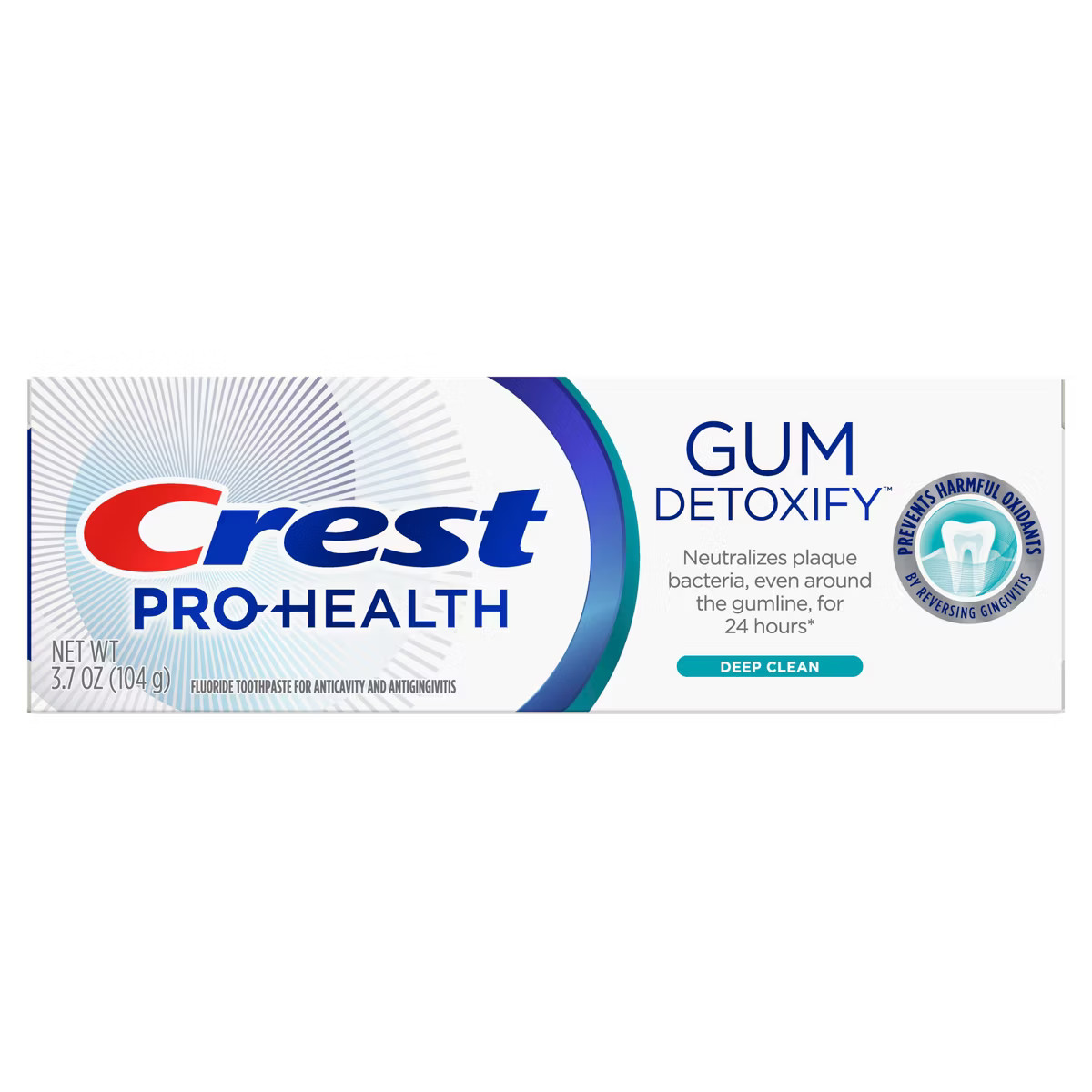 Crest Gum Detoxify Deep Clean Toothpaste - 3.7oz | Target