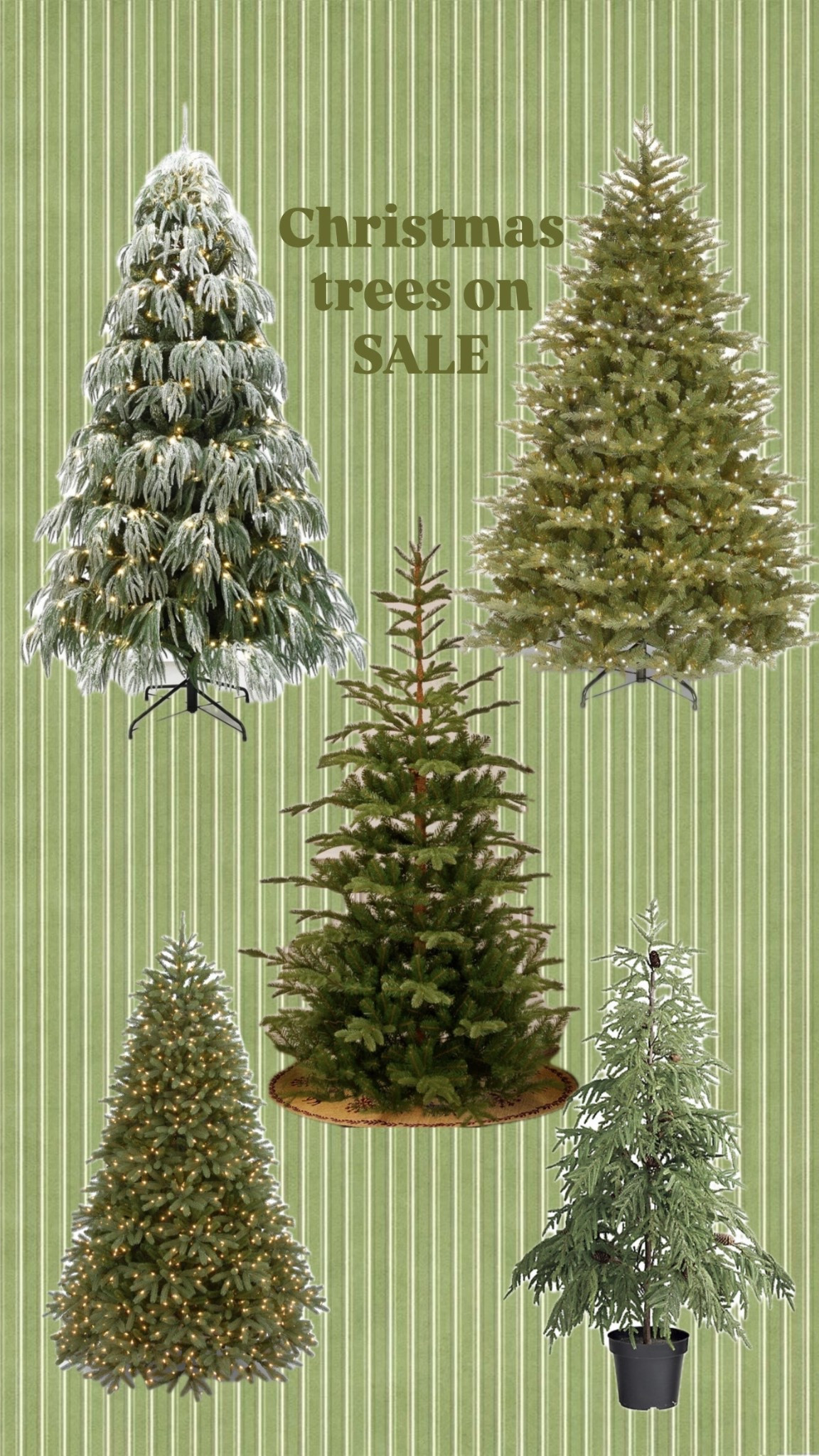 Christmas trees on sale! All gorgeous! 

#LTKHoliday #LTKHome #LTKSeasonal