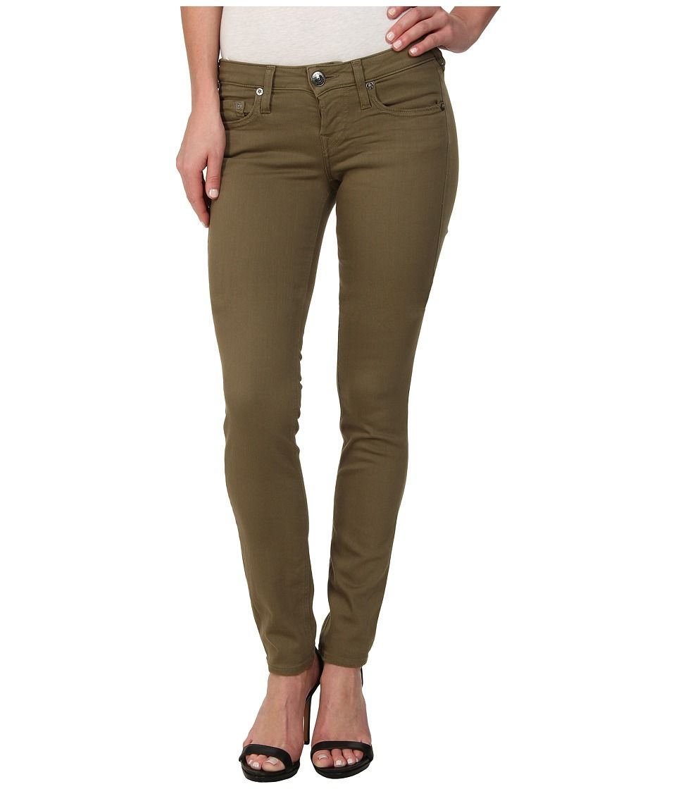 True Religion - Shannon Overdye 1971 Jeans in Olive (Olive) Women's Jeans | 6pm