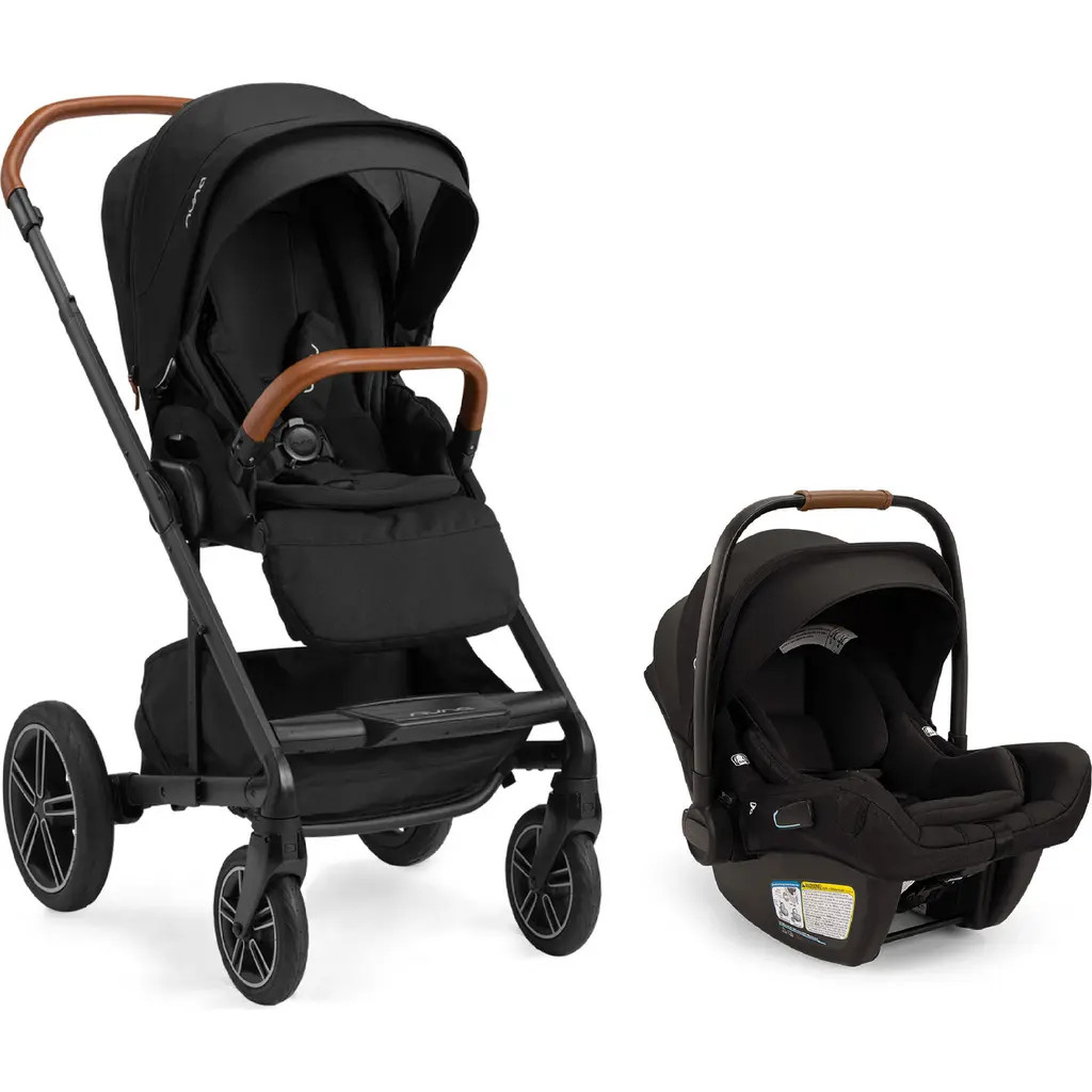 Nuna PIPA aire™ rx infant car seat & MIXX™ next Stroller Travel System in Caviar at Nordstrom | Nordstrom