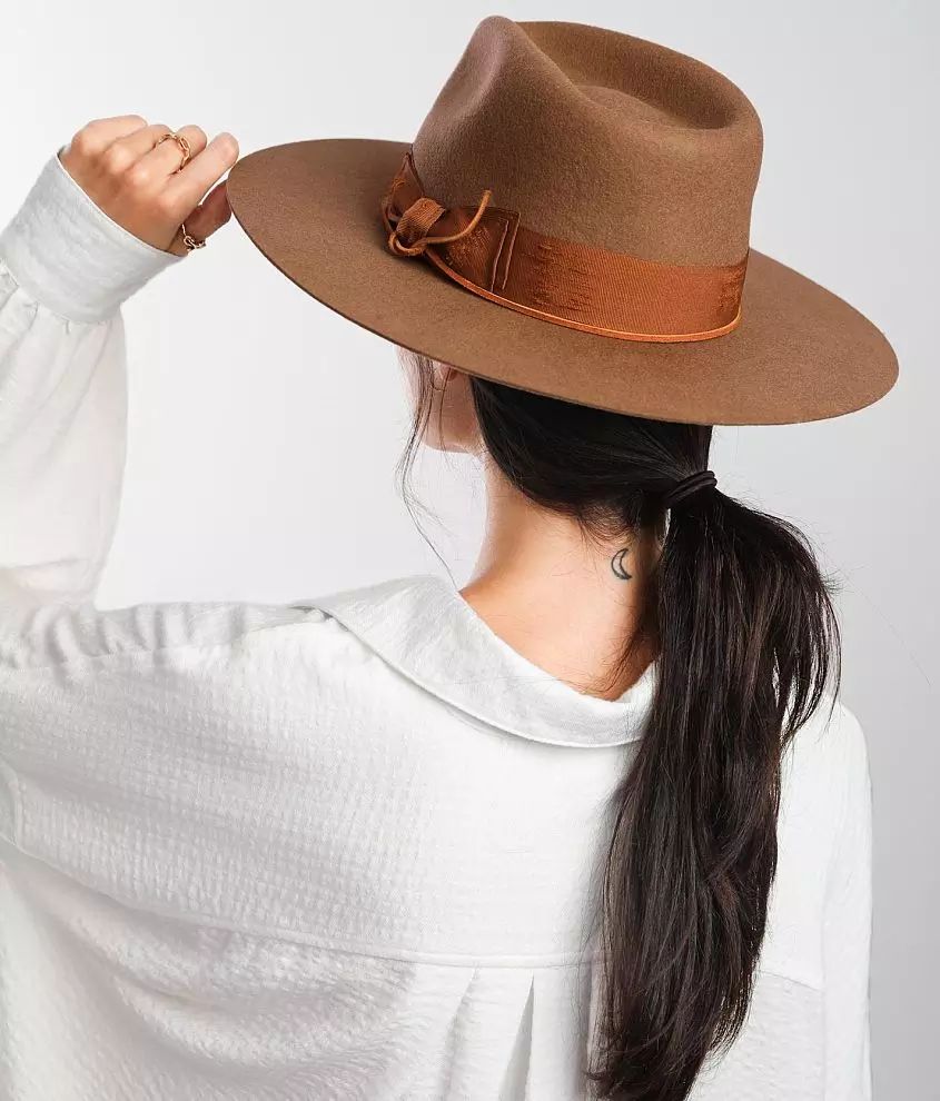 Raw Edge Panama Hat | Buckle